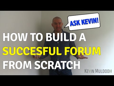 How to Build a Successful Forum from Scratch