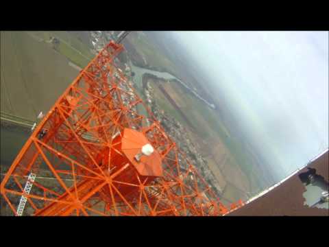 Stairway to Safety - Climbing to the top of a 1700 foot tall tower to change a light bulb