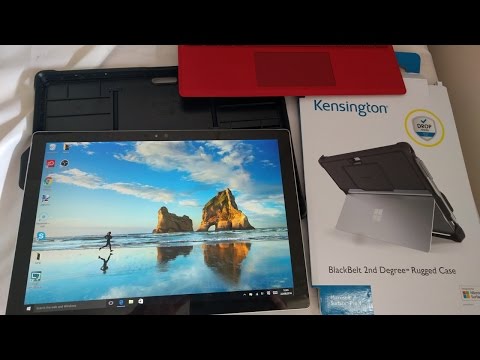 The Kensington BlackBelt 2nd Degree Rugged Case for Surface Pro 4