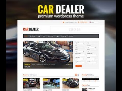CarDealer - Automotive WordPress Theme: OneClick Demo Installation quick guide