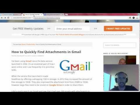 How to Quickly Find Attachments in Gmail