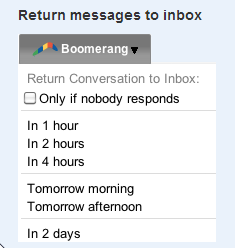 Boomerang Gmail