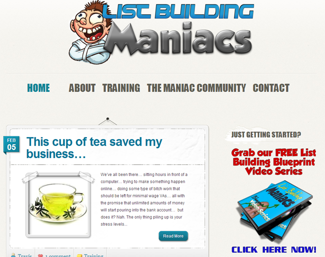 List Building Maniacs