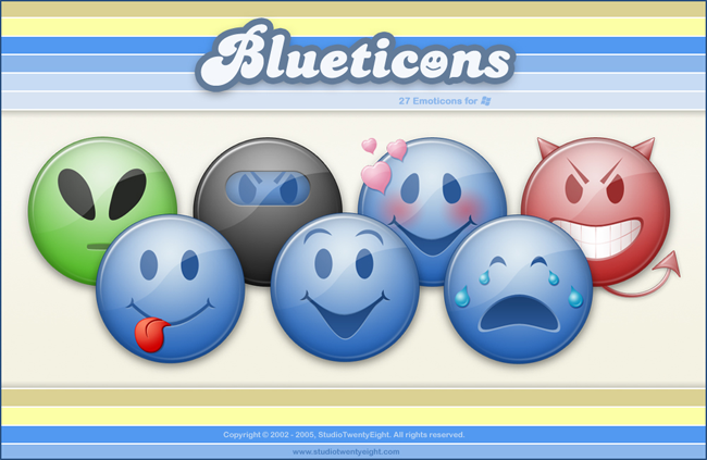 Blueticons