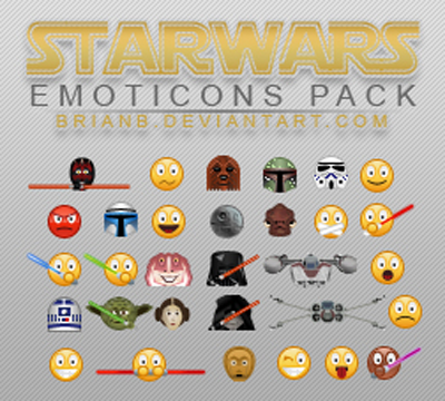 StarWars Emoticons Pack