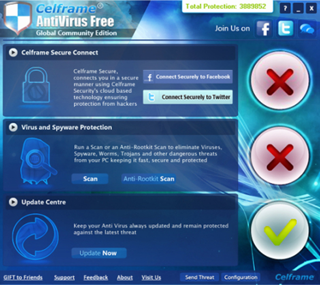 Celframe Free Antivirus