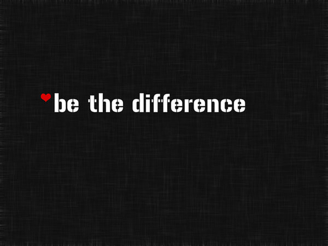 Be-The-Difference
