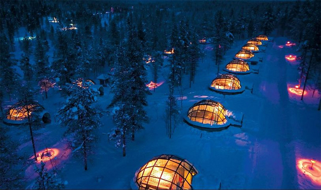 Vacation in Igloo Village