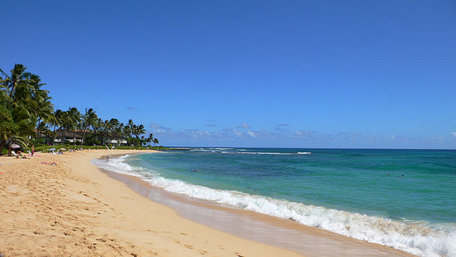 Poipu Beach, Kauai, Hawaii
