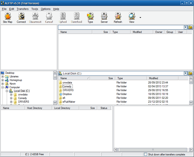 ALFTP FTP Client