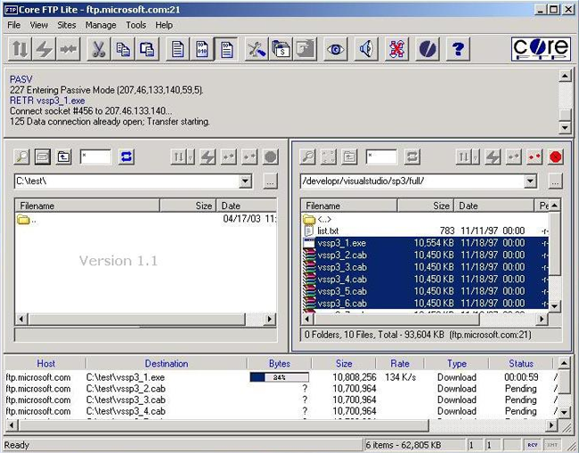 CoreFTP