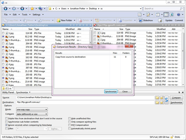 Directory Opus FTP Client