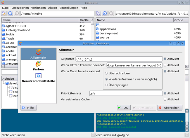 Kasablanca FTP Client