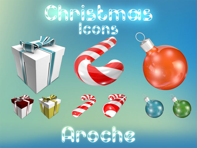 Christmas Icons by Aroche