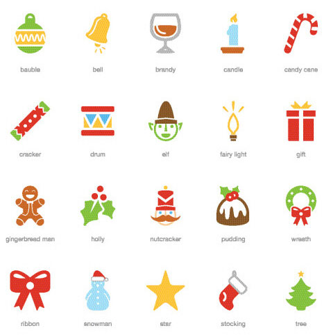 Festive Christmas Icon Pack