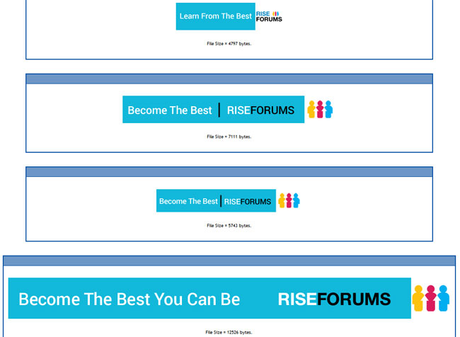RiseForums Banners