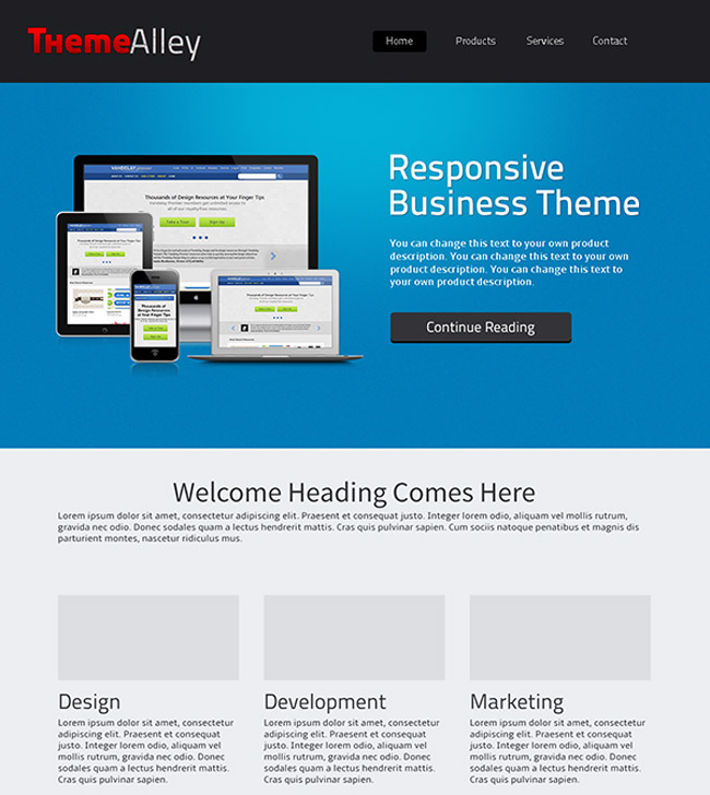Alexandria WordPress Theme