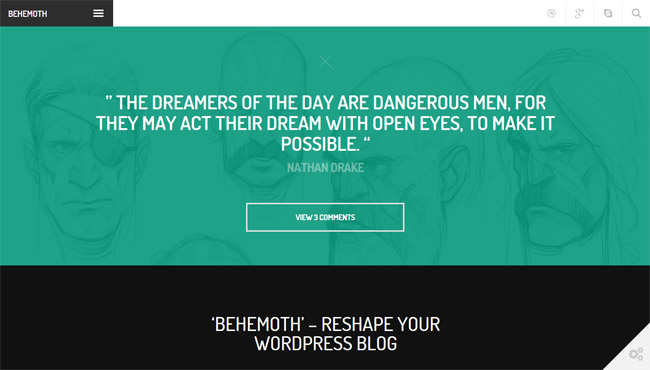 Behemoth WordPress Theme