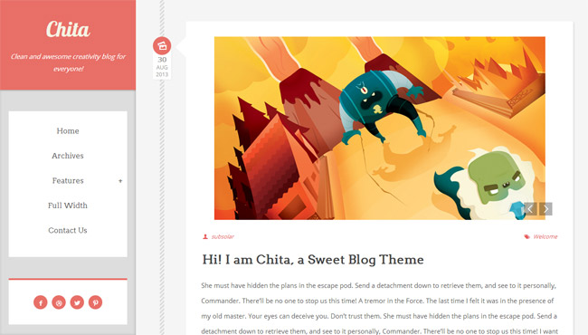 Chita WordPress Theme