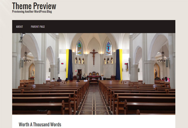 Church WordPress Theme