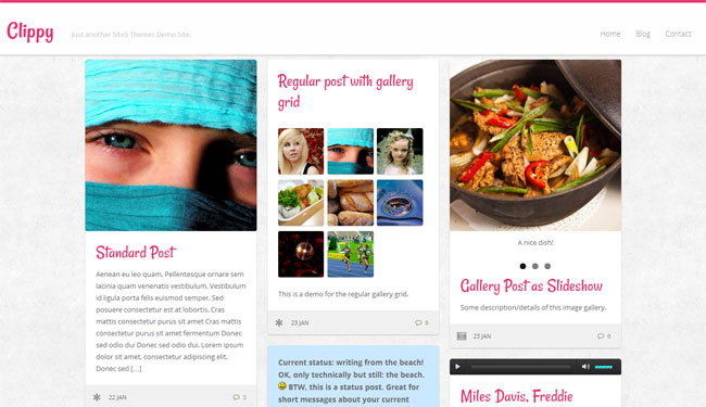 Clippy WordPress Theme