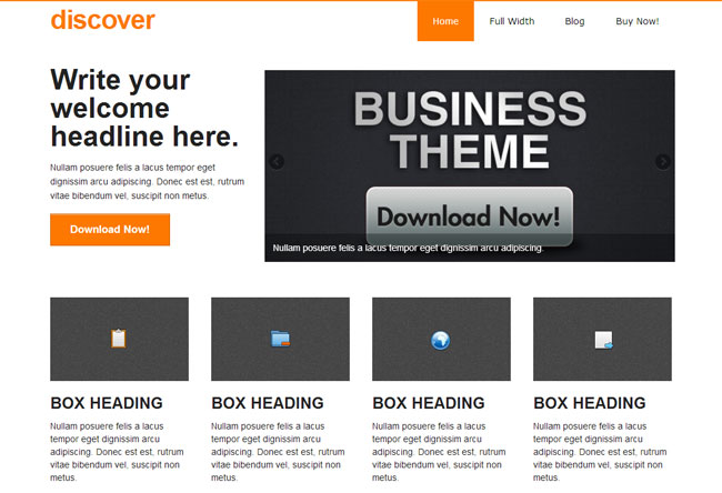 Discover WordPress Theme
