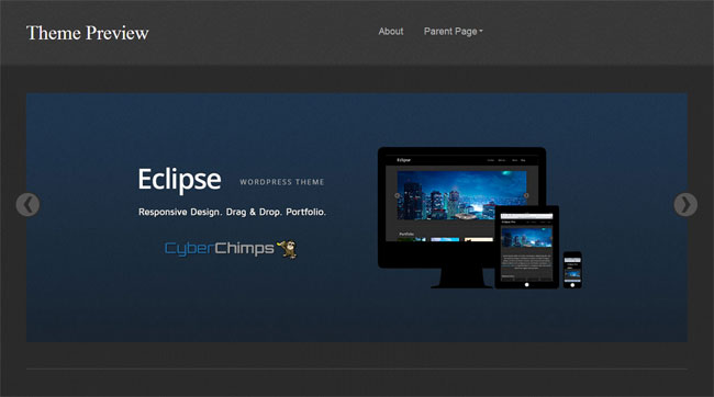 Eclipse WordPress Theme