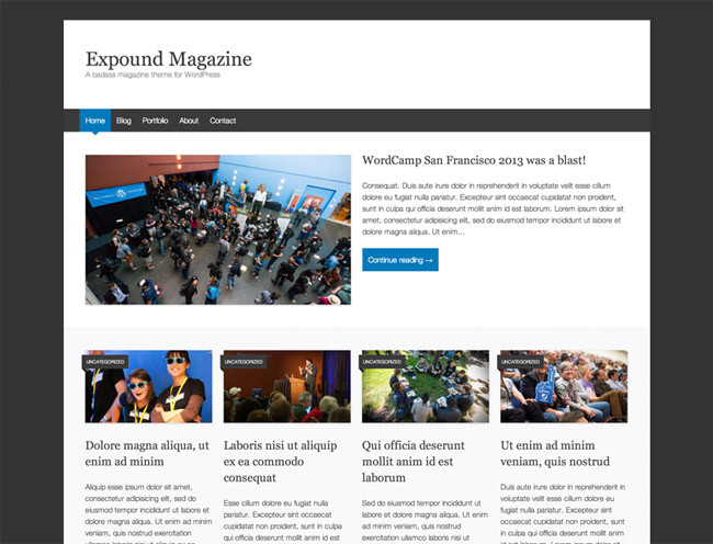 Expound WordPress Theme