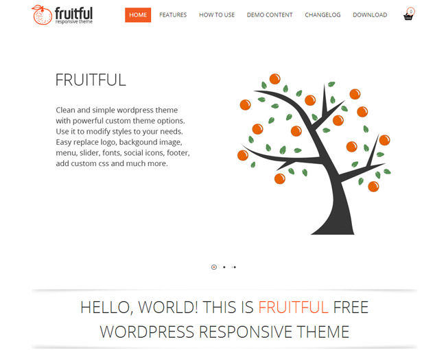 Fruitful WordPress Theme