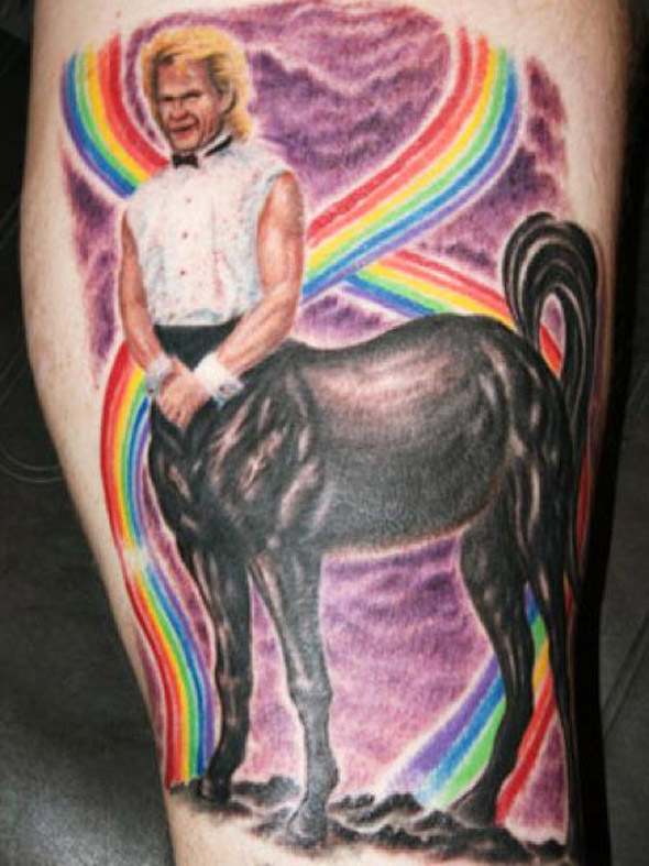 Centaurian Rainbow Tattoo