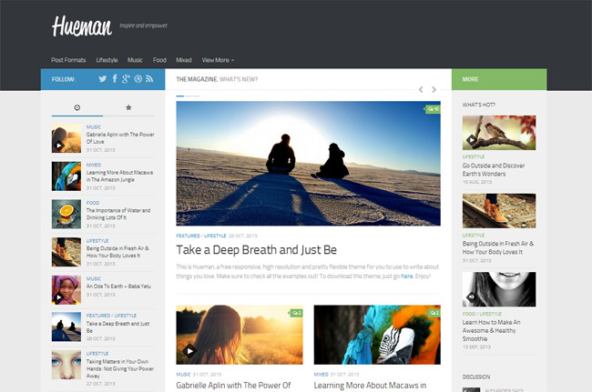 Hueman WordPress Theme