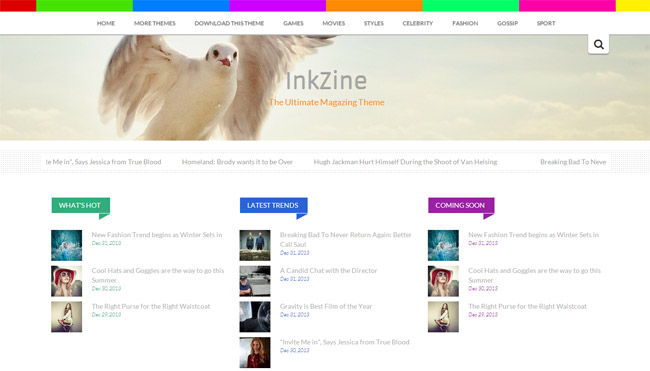 Inkzine WordPress Theme