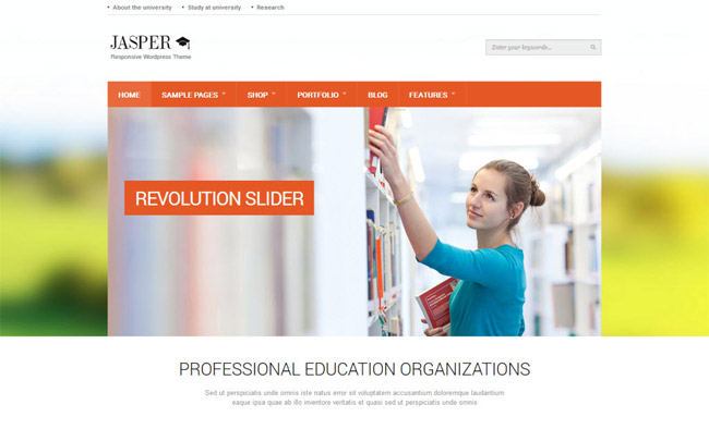 Jasper WordPress Theme