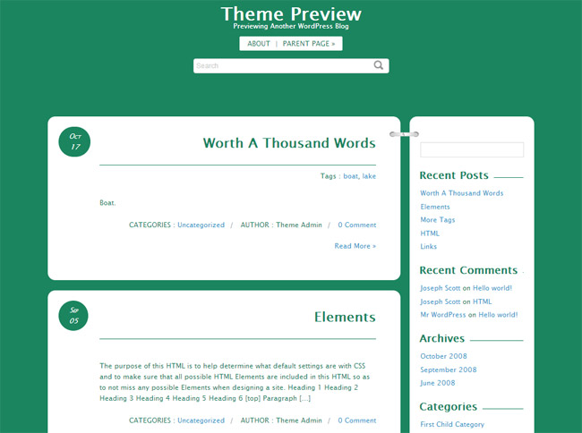 Journal Box WordPress Theme