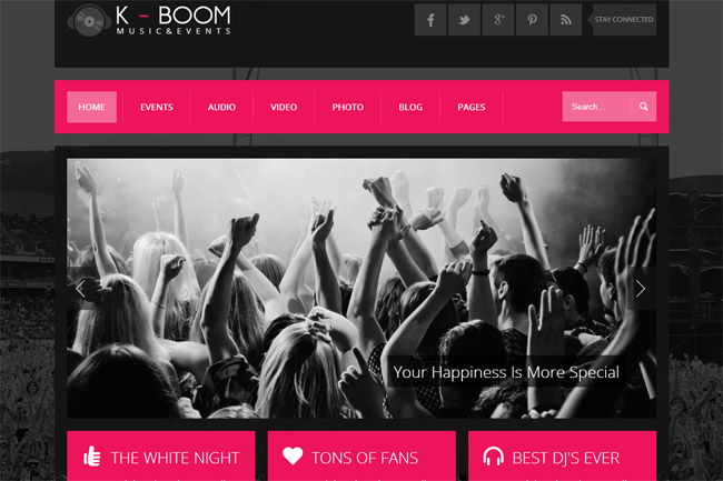 K-BOOM WordPress Theme