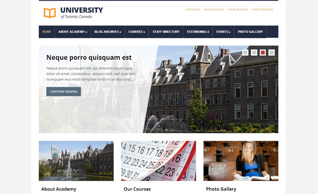 Lectura WordPress Theme