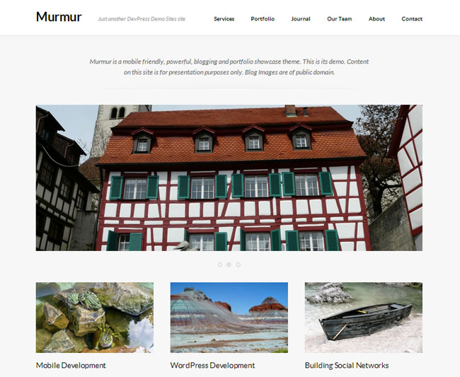 Murmur WordPress Theme