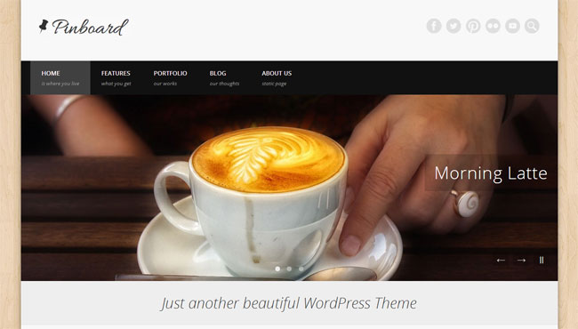 Pinboard WordPress Theme