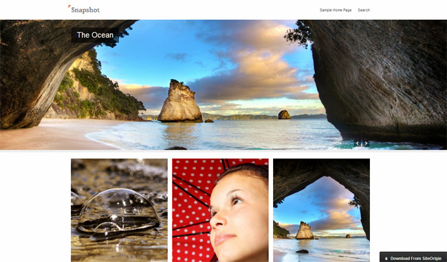 Snapshot WordPress Theme