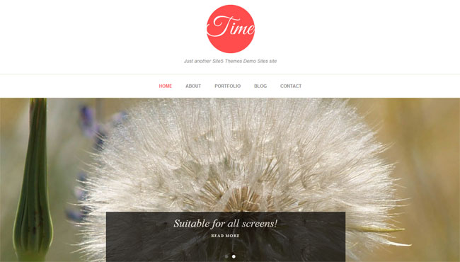 Time WordPress Theme