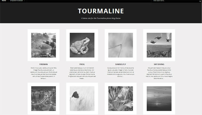 Tourmaline WordPress Theme
