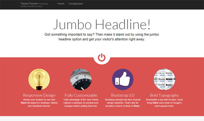 Ward WordPress Theme