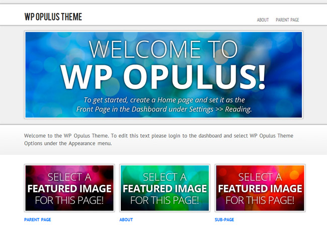 WP Opulus WordPress Theme