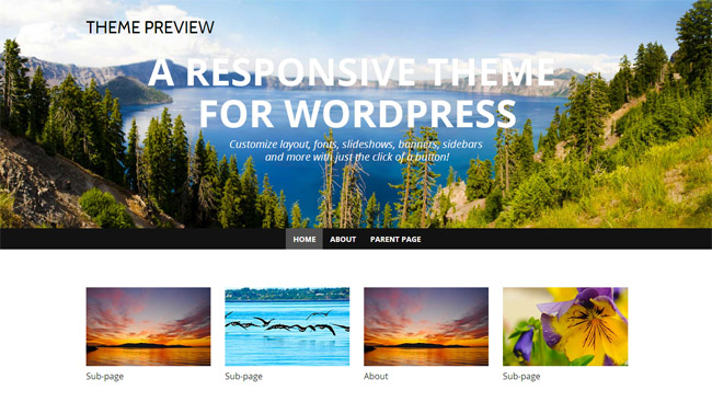 WP Simple WordPress Theme