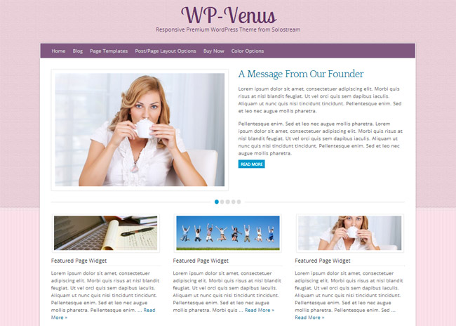 WP-Venus WordPress Theme