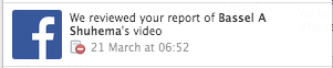 Reported Video Rejected by Facebook