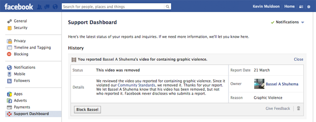 The Video Has Now Been Removed by Facebook