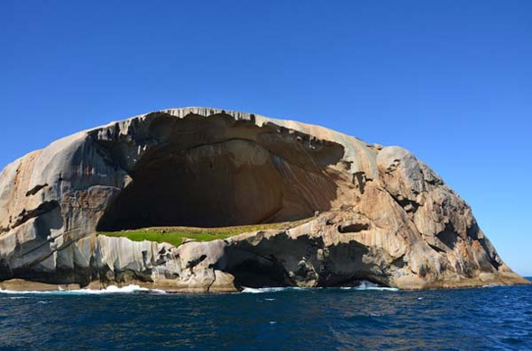 Cleft Island "Skull Rock"