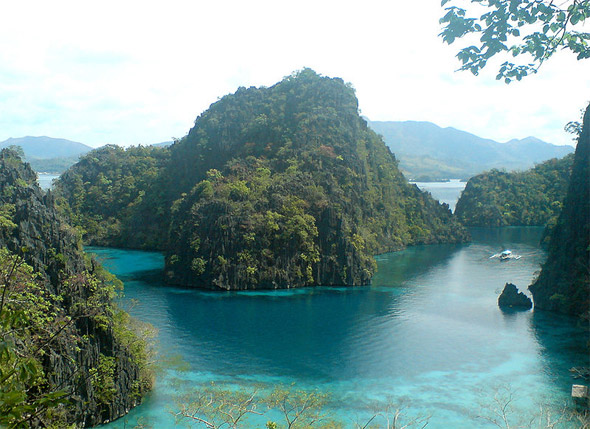 Kayangan Lake, Coron islands, Palawan, Philippines