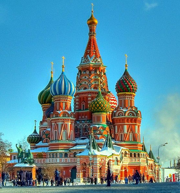 St. Basils Cathedral- Moscow, Russia